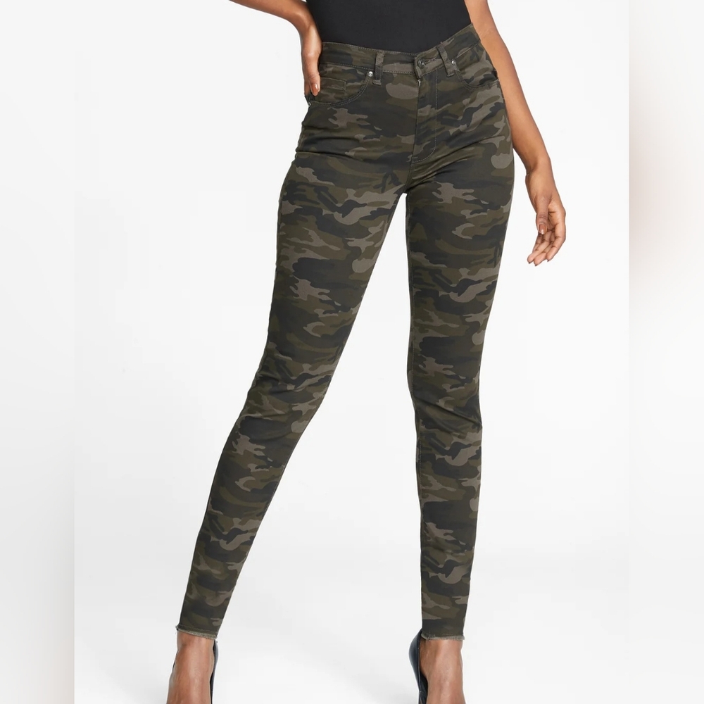 Camouflage Skinny Women Jeans